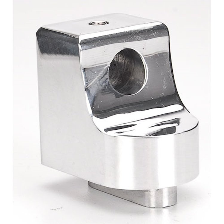 Polished Throttle Cable Mount Fits JEGS Billet Aluminum Throttle Brackets