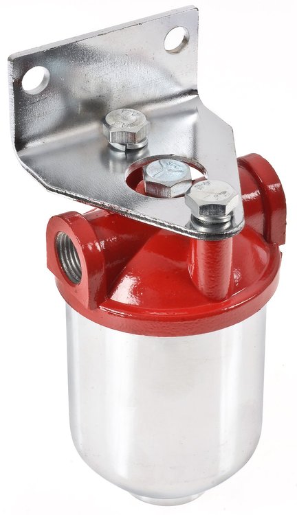 Street Fuel Filter Height: 5.25"