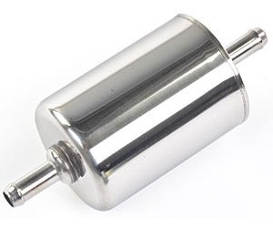 10-Micron Stainless Steel In-Line Fuel Filter for 3/8 in. Hose
