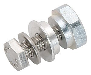 Aluminum Carb Linkage Bushing 1/4"-28 Threaded