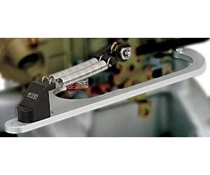 Clear Anodized Return Spring Bracket Black Anodized Anchor