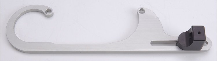 Throttle Bracket without Springs Morse-style cable