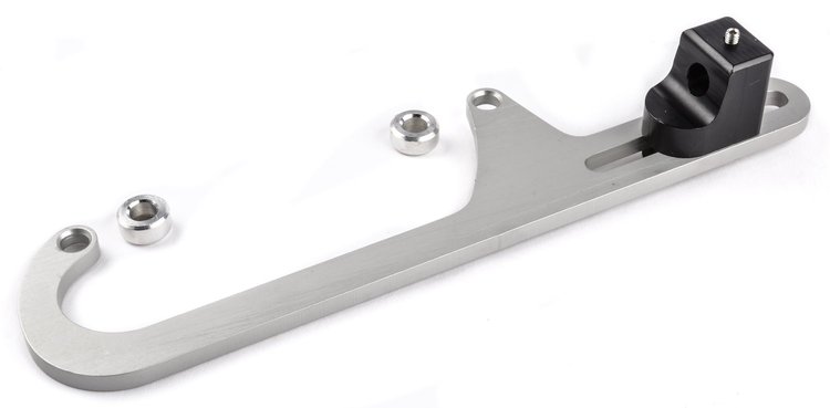 Throttle Bracket without Springs Morse-style cable