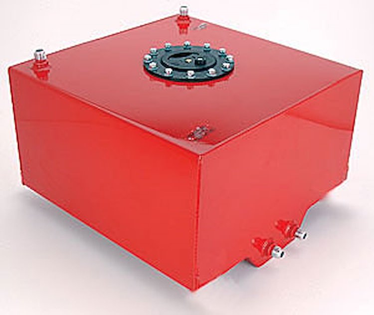 10-Gallon Fuel Cell (2) -08AN Male Outlets