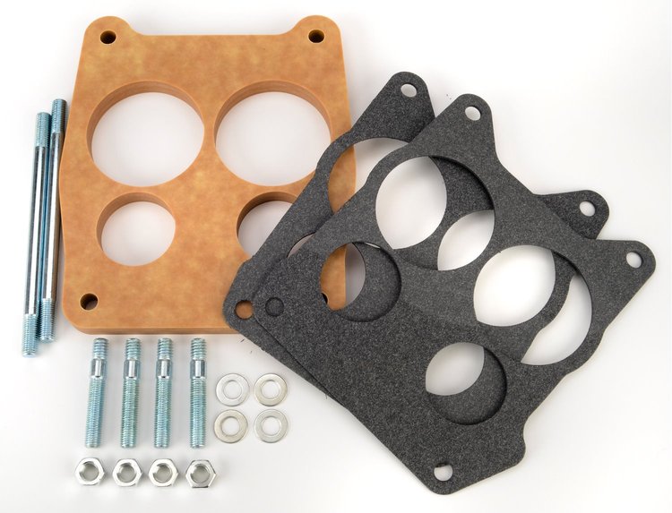 Wood Carburetor Spacers Quadrajet (Q-Jet)