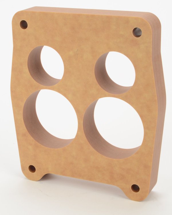 Wood Carburetor Spacers Quadrajet (Q-Jet)