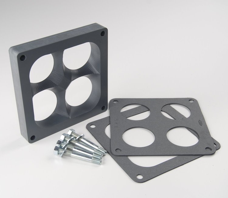 Carburetor Spacer Tapered Phenolic 4500 4-Hole