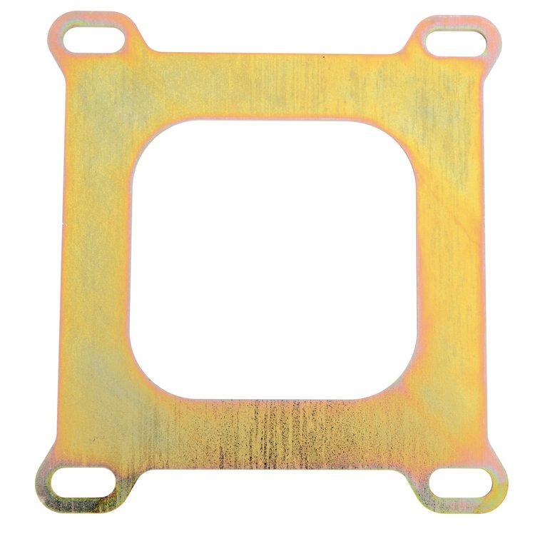 Dual Pattern Intake to Square Flange Carb Adapter Plate CNC Laser Machined Sealing Plate