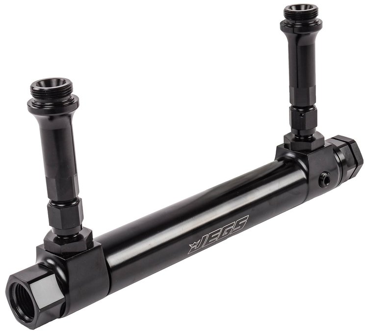Billet Adjustable Fuel Log (Fuel Line) for Holley Ultra HP Aluminum Dual Feed Carbs