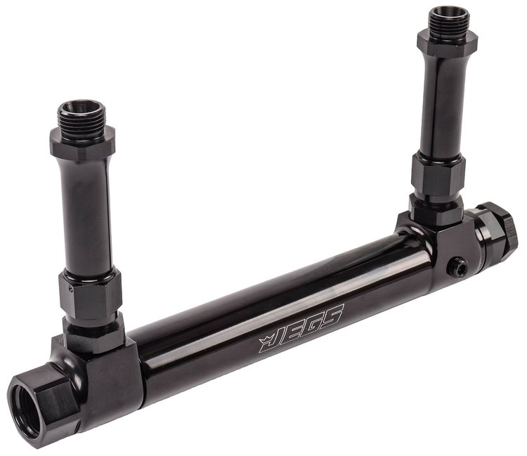 Billet Adjustable Fuel Log (Fuel Line) for Holley Ultra HP Aluminum Dual Feed Carburetors