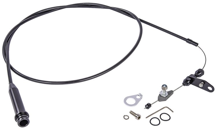 Transmission Kickdown Cable Kit [GMC/Chevy TH700-R4, Black]