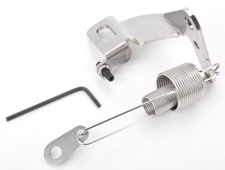 Throttle Bracket Attach to Driver Side Rear Mounting Stud
