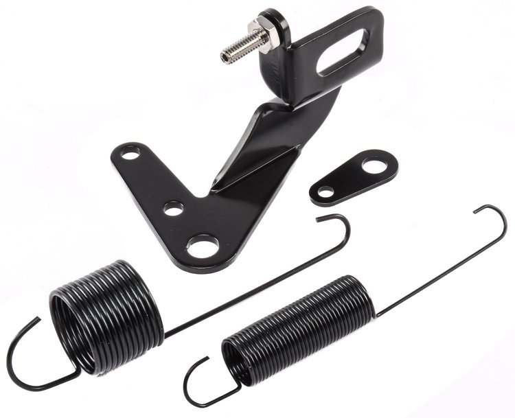 Throttle Bracket Attach to Driver Side Rear Mounting Stud