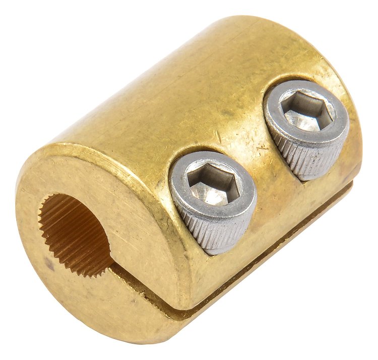 Serrated Shaft Retaining Collar Splined