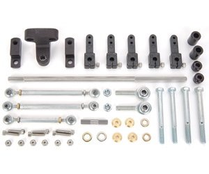 Tunnel Ram Linkage Kit For 2 x 4 Barrel Carbs