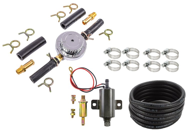 Universal Electric Fuel Pump & Regulator Kit [4-7 psi]