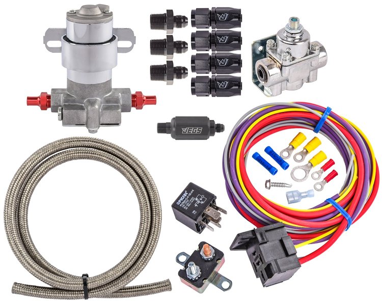 Electric Fuel Pump Installation Kit [110 GPH/416 LPH]