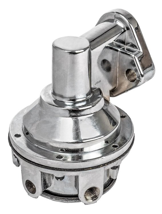 Mechanical Fuel Pump for Small Block Chevy 265-283-327-350-400 [80 gph, Chrome]