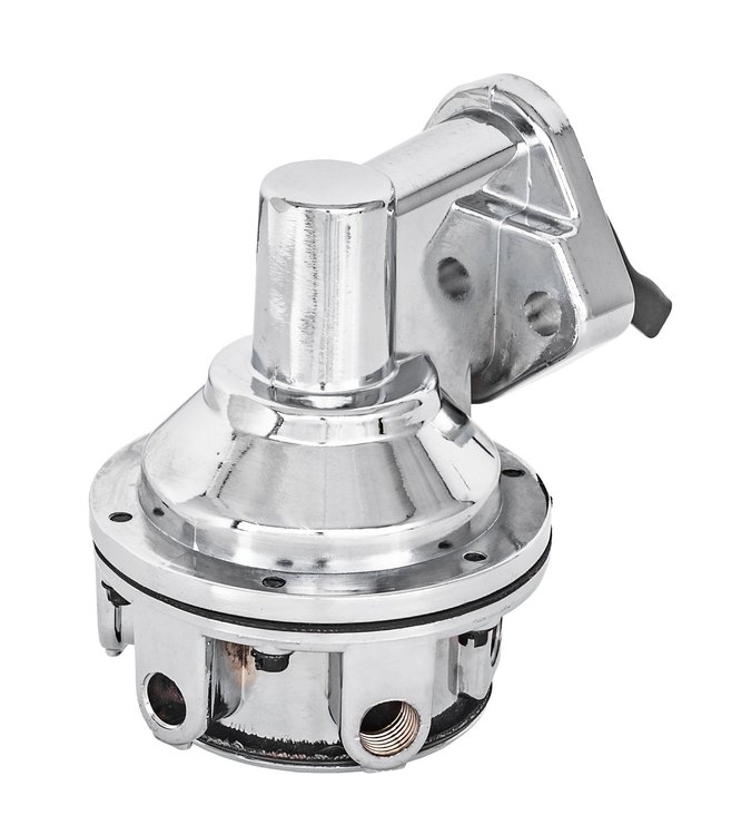 15951 Mechanical Fuel Pump for Big Block Chevy 396-427-454 [80 gph, Chrome]