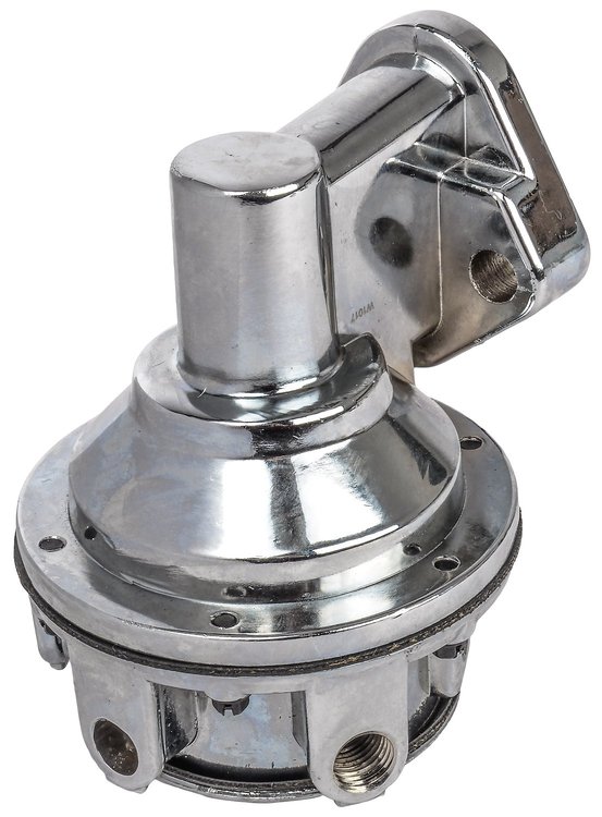 Mechanical Fuel Pump Small Block Chevy 265-283-327-350-400 [110 gph, Chrome]