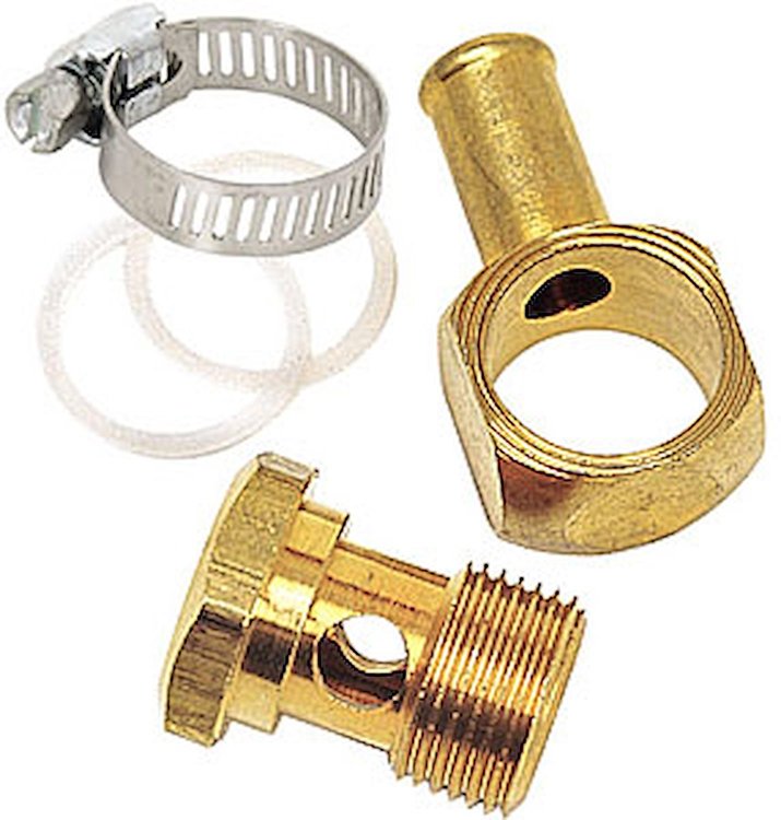 Carburetor Adapter Fitting Fits: Edelbrock and Carter Carburetors
