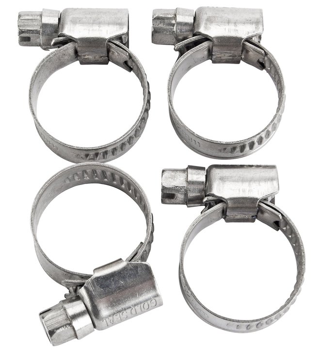 Stainless Steel Hose Clamps 1/2 in. to 7/8 in. OD