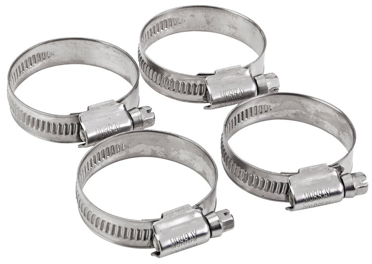 Stainless Steel Hose Clamps 1 in. to 1 5/8 in. OD