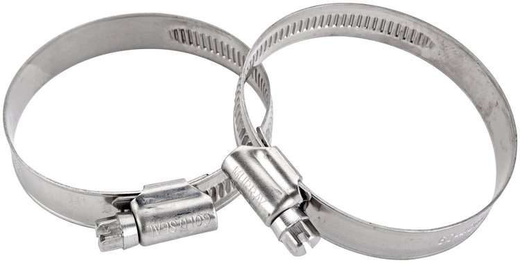 Stainless Steel Hose Clamps 1-5/8 in. to 2 3/8 in. OD