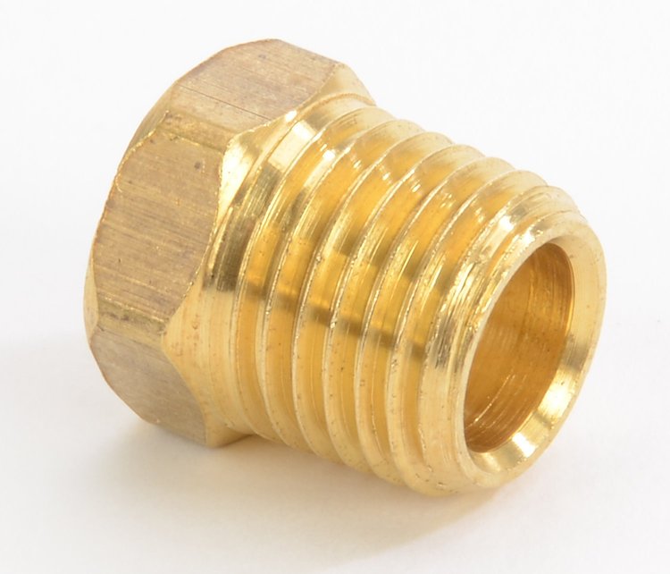 NPT Bushing Reducer 1/4 in. NPT O.D. to 1/8 in. NPT I.D. 1/pkg.