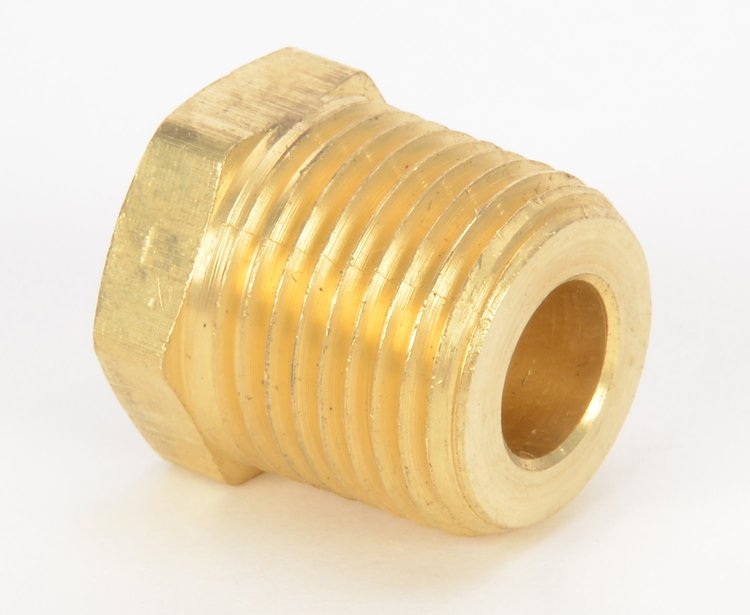NPT Bushing Reducer 3/8 in. NPT O.D. to 1/8 in. NPT I.D. 1/pkg.