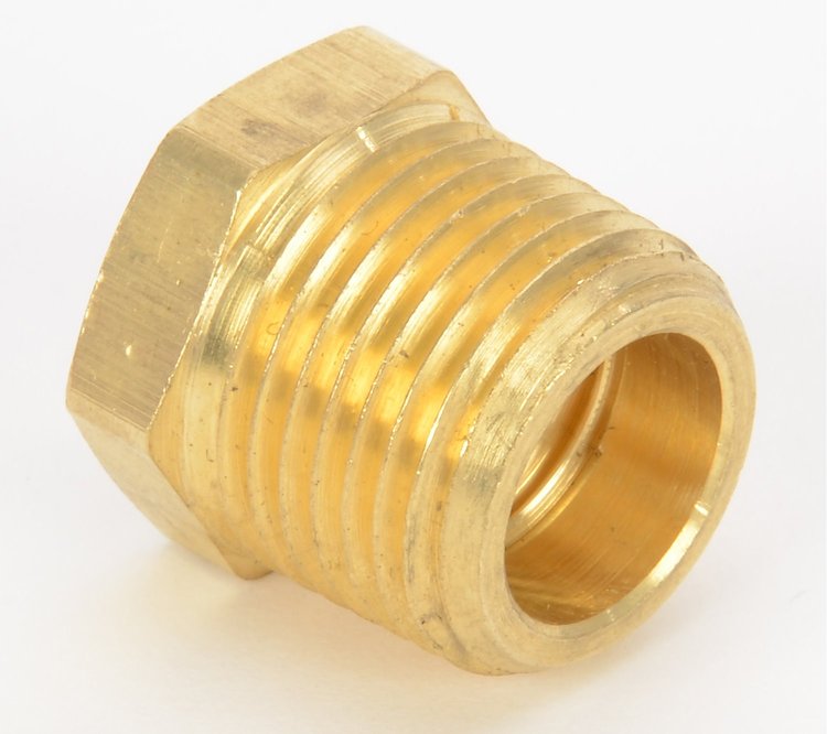 NPT Bushing Reducer 3/8 in. NPT O.D. to 1/4 in. NPT I.D. 1/pkg.