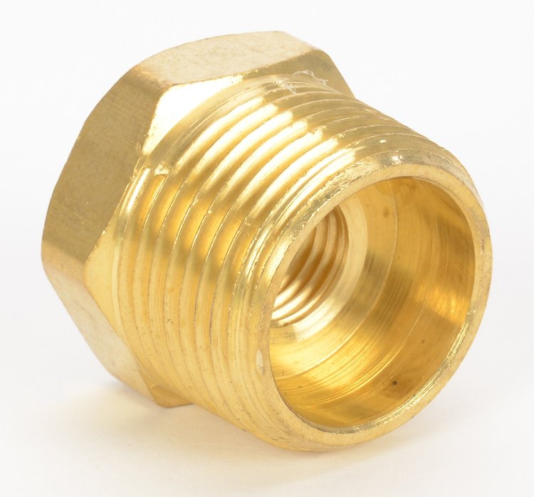 NPT Bushing Reducer 3/4" NPT O.D. to 1/4" NPT I.D. 1/pkg.