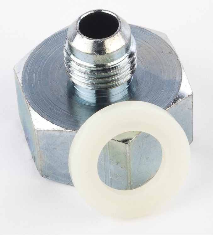 Bottle Nut Adapter -6AN Male without Port