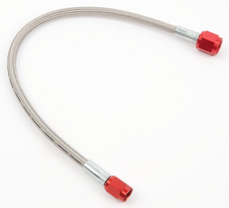Fuel Supply Line for Nitrous System -03AN to -04AN x 12" Long