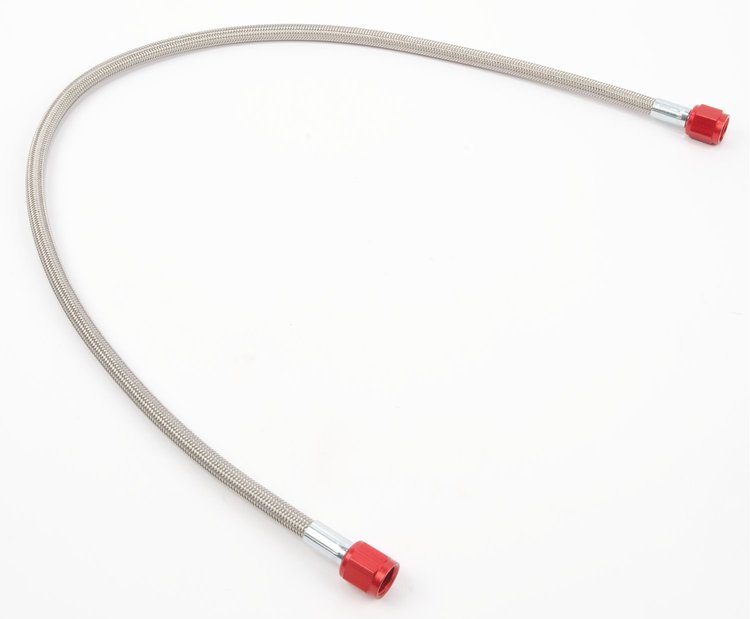 Fuel Supply Line for Nitrous System -04AN x 24 in. Long