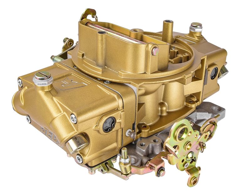 600 CFM Street Carburetor, Vacuum Secondary [Manual Choke, Classic Gold]