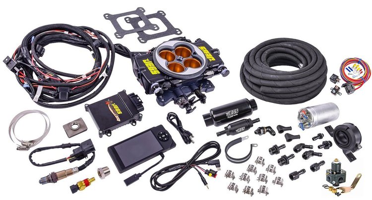Bandit EFI Throttle Body System Kit with Push-Loc Fuel Hose