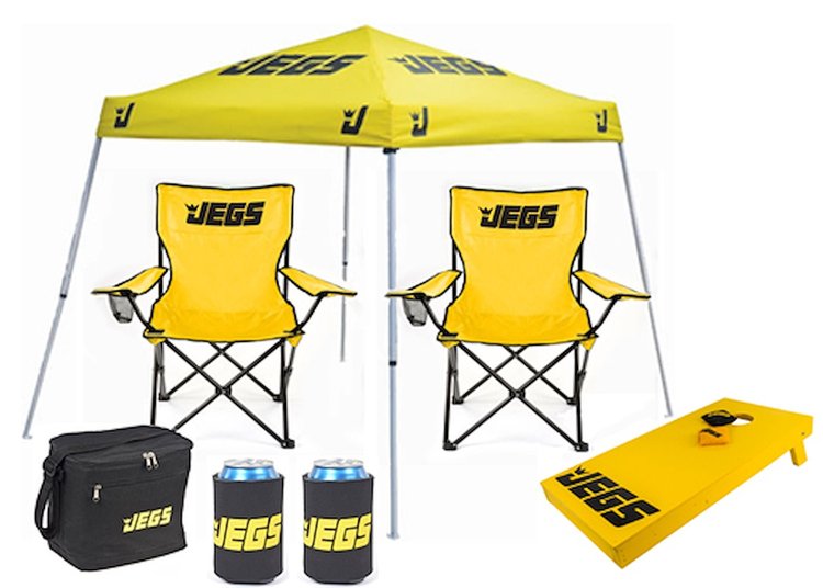 Outdoor Fun Pack Tent, Chairs, & Cornhole