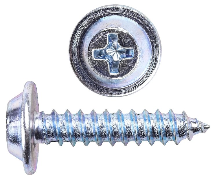 Phillips Flat Top Head Trim Screws #8 x 3/4 in. UHL [100 Pieces]