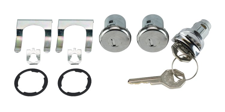 Ignition & Door Lock Set Fits Select 1960-1964 GM Models [Original Octagon Keys]