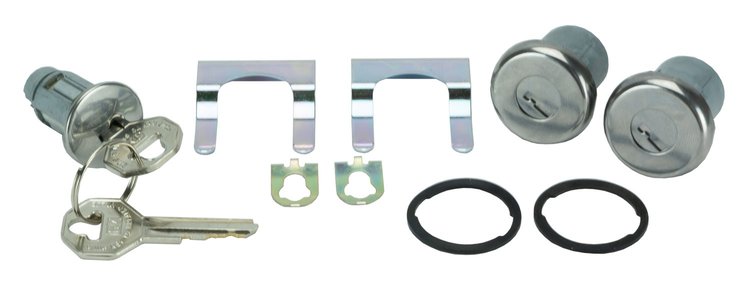 Ignition & Door Lock Set Fits Select 1962-1965 GM Models [Original Octagon Keys]