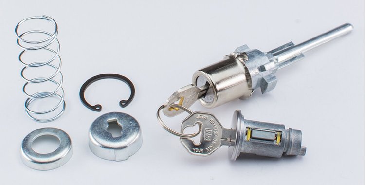 Ignition & Door Lock Set Fits Select 1960-1966 GM Models [Original Octagon Keys]