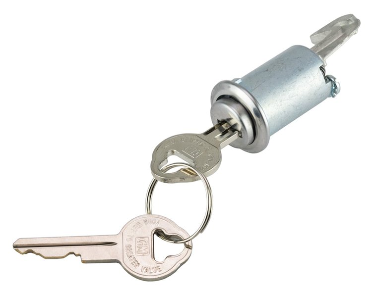 Glovebox Lock Set Fits Select 1962-1965 GM Models [Original Pearhead Keys]