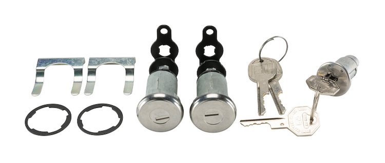 Ignition & Door Lock Set Fits Select 1959-1964 GM Models [Original Octagon Keys]