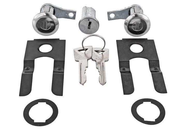 Ignition and Door Lock Set Fits Select 1961-1977 Ford, Mercury Models