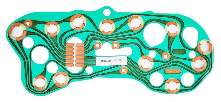 OEM-Style Instrument Panel Printed Circuit Board 1970-1971 Pontiac Firebird, Trans Am [Without Factory Gauges]