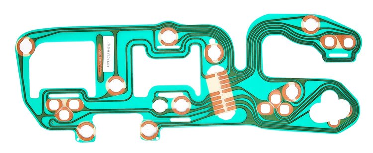OEM-Style Instrument Panel Printed Circuit Board 1975-1977 GMC Truck [For Models With Gauges, A/C & Without Tachometer]