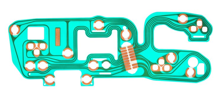 OEM-Style Instrument Panel Printed Circuit Board 1977 Chevy Truck [For Models With Warning Lights & Without Tachometer]