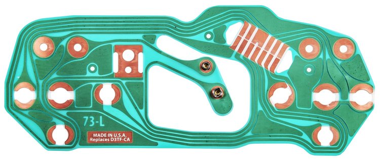 OEM-Style Instrument Panel Printed Circuit Board 1973-1975 Ford Truck & Bronco [With Warning Lights]