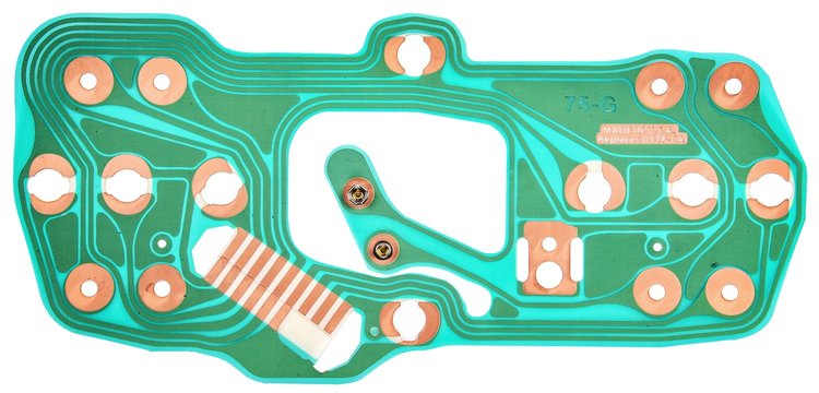 OEM-Style Instrument Panel Printed Circuit Board 1975 Ford Truck & Bronco [With Factory Gauges & Serial # After: W 40,001]